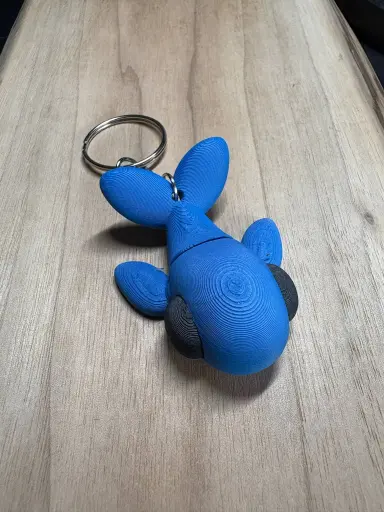 Whale Keychain